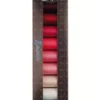 Boîte 8 Bobines Fil Polyester Rose Shocking