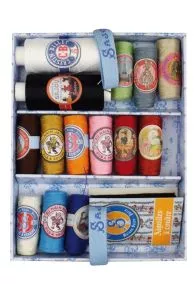 Boîte De Fils à Coudre Fils Polyester Et Fils Coton