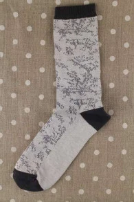 Chaussettes Toile De Jouy écru Noir 41/43 7 Chaussettes Toile De Jouy écru Noir 41/43 – Image 5