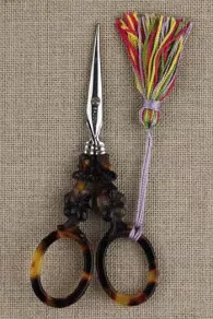 Ciseaux Broderie écaille Fleur Nécessaire Coquecigrues 3 Ciseaux Broderie écaille Fleur Nécessaire Coquecigrues