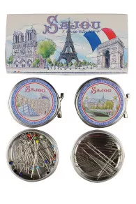 Epingles Couture Et Aiguilles Boites Métal Paris