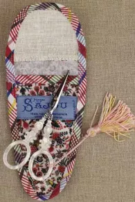 Etui Porte-ciseaux Toile Cirée Coquecigrues - M 5 Etui Porte-ciseaux Toile Cirée Coquecigrues - M – Image 3