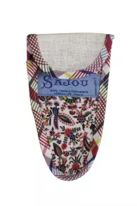 Etui Porte-ciseaux Toile Cirée Coquecigrues - M