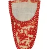 Etui Porte-ciseaux Toile Cirée Jouy Rouge - M -Maison Sajou Soldes etui porte ciseaux toile ciree jouy rouge m