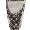 Etui Porte-ciseaux Toile Cirée Ronds Gris - M -Maison Sajou Soldes etui porte ciseaux toile ciree ronds gris m
