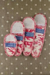 Etui Porte-ciseaux Toile De Jouy Rose - L 7 Etui Porte-ciseaux Toile De Jouy Rose - L – Image 5