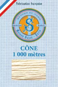 Fil Broderie Retors Du Nord Cône 2000 - Non-teint