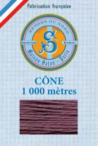 Fil Broderie Retors Du Nord Cône 2007 - Cassis