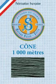 Fil Broderie Retors Du Nord Cône 2022 - Mélèze