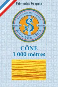 Fil Broderie Retors Du Nord Cône 2038 - Nankin