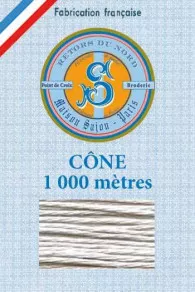 Fil Broderie Retors Du Nord Cône 2263 - Résine