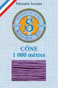 Fil Broderie Retors Du Nord Cône 2350 - Parme