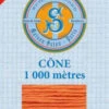 Fil Broderie Retors Du Nord Cône 2405 - Orange -Maison Sajou Soldes fil broderie retors du nord cone 2405 orange