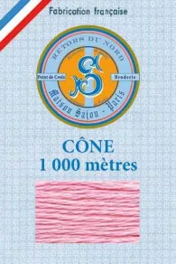 Fil Broderie Retors Du Nord Cône 2447 - Rose