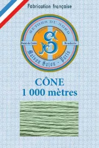 Fil Broderie Retors Du Nord Cône 2449 - Nil