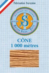 Fil Broderie Retors Du Nord Cône 2478 - Cuir