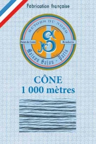 Fil Broderie Retors Du Nord Cône 2818 - Gobelin