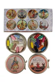 Fil Couture Cocons Assortiment Vifs Et Pastels 3 Fil Couture Cocons Assortiment Vifs Et Pastels