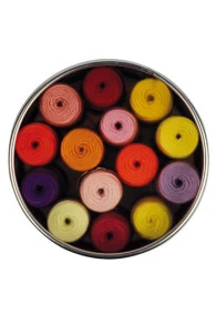 Fil Polyester 14 Cocons Tons Vifs 4 Fil Polyester 14 Cocons Tons Vifs – Image 2