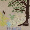 Fils Broderie Point De Croix Le Chêne Et Le Roseau -Maison Sajou Soldes fils broderie point de croix le chene et le roseau