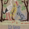 Fils Broderie Point De Croix Le Loup Et La Cigogne -Maison Sajou Soldes fils broderie point de croix le loup et la cigogne