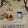 Fils Broderie Point De Croix Le Pot De Terre Et Le Pot De Fer -Maison Sajou Soldes fils broderie point de croix le pot de terre et le pot de fer