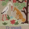 Fils Broderie Point De Croix Le Renard Et La Cigogne 1 Fils Broderie Point De Croix Le Renard Et La Cigogne -Maison Sajou Soldes fils broderie point de croix le renard et la cigogne