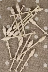 Fuseaux Dentelle En Buis Par 12 5 Fuseaux Dentelle En Buis Par 12 – Image 3