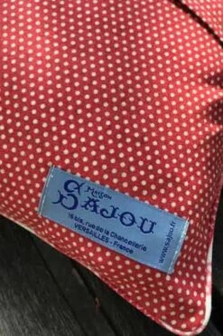 Housse Coussin 40 X 40cm Damas Rouge 2 -Maison Sajou Soldes housse coussin 40 x 40cm damas rouge 2 3