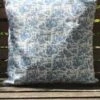 Housse Coussin 40 X 40cm Toile De Jouy Miniature Bleue -Maison Sajou Soldes housse coussin 40 x 40cm toile de jouy miniature bleue