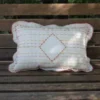 Kit Coussin Broderie Carreau -Maison Sajou Soldes kit coussin broderie carreau