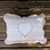 Kit Coussin Broderie Cœur -Maison Sajou Soldes kit coussin broderie coeur