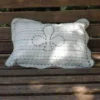 Kit Coussin Broderie Trèfle -Maison Sajou Soldes kit coussin broderie trefle