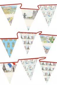Kit Guirlande De Fanions Vive La France !