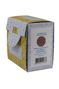 Kit Point De Croix Boîte Mignonnette Glaïeul -Maison Sajou Soldes kit point de croix boite mignonnette glaieul 2