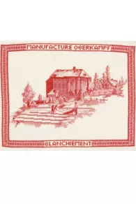 Kit Point De Croix Toile Jouy - Blanchiement