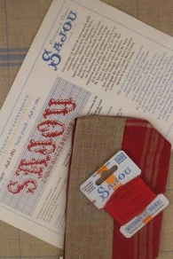 Kit Point De Croix Trousse Lin Sajou De 1848 à 1882 5 Kit Point De Croix Trousse Lin Sajou De 1848 à 1882 – Image 3