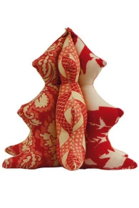 Kit Sapin De Noël Damas Rouge