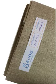 Lin à Broder 12 Fils Au Cm Au Mètre Naturel