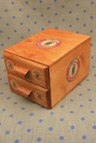 Meuble Mercerie 4 Tiroirs Fil Au Chinois