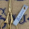 Paire De Ciseaux Broderie Langres Aurifiée -Maison Sajou Soldes paire de ciseaux broderie langres aurifiee