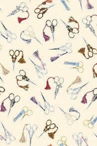 Pique-épingles En Tissu Ciseaux Broderie Sajou 6 Pique-épingles En Tissu Ciseaux Broderie Sajou – Image 4