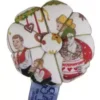 Pique-épingles En Tissu Farandole Alsacienne -Maison Sajou Soldes pique epingles en tissu farandole alsacienne