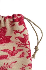 Pochon De Rangement Ciseaux Toile De Jouy Rose 5 Pochon De Rangement Ciseaux Toile De Jouy Rose – Image 3