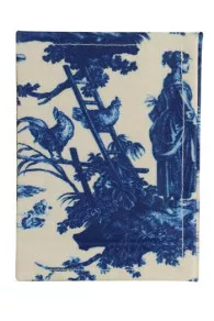 Porte-cartes Toile Cirée Plaisirs Bleu