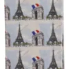 Porte-cartes Toile Cirée Tour Eiffel 1 Porte-cartes Toile Cirée Tour Eiffel -Maison Sajou Soldes porte cartes toile ciree tour eiffel