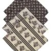 Quatre Serviettes Offrande Gris 1 Et 2 -Maison Sajou Soldes quatre serviettes offrande gris 1 et 2