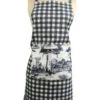Tablier De Cuisine Carreaux Noir Et écru 2 Tablier De Cuisine Carreaux Noir Et écru -Maison Sajou Soldes tablier de cuisine carreaux noir et ecru