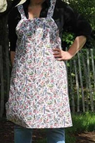 Tablier Japonais Tissu Coquecigrues