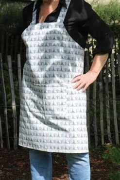 Tablier Japonais Tissu Tours Eiffel 8 Tablier Japonais Tissu Tours Eiffel -Maison Sajou Soldes tablier japonais tissu tours eiffel 1